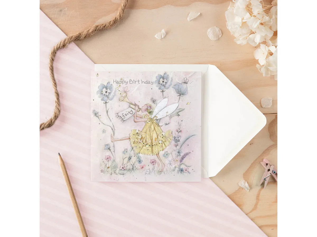 Happy Birthday Fairy Greeting Card image 2