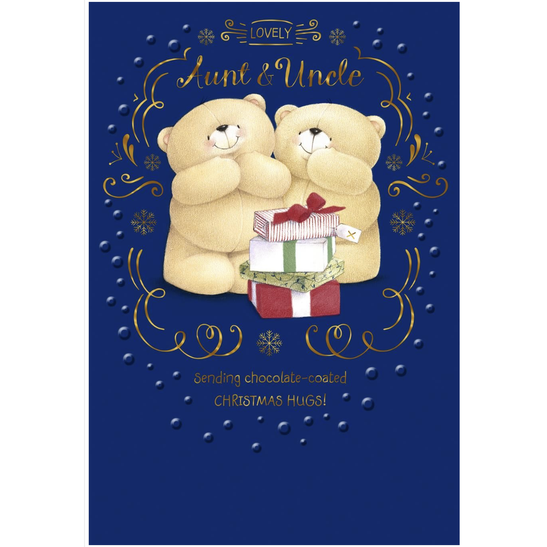 Forever Friends Aunt & Uncle Christmas Card