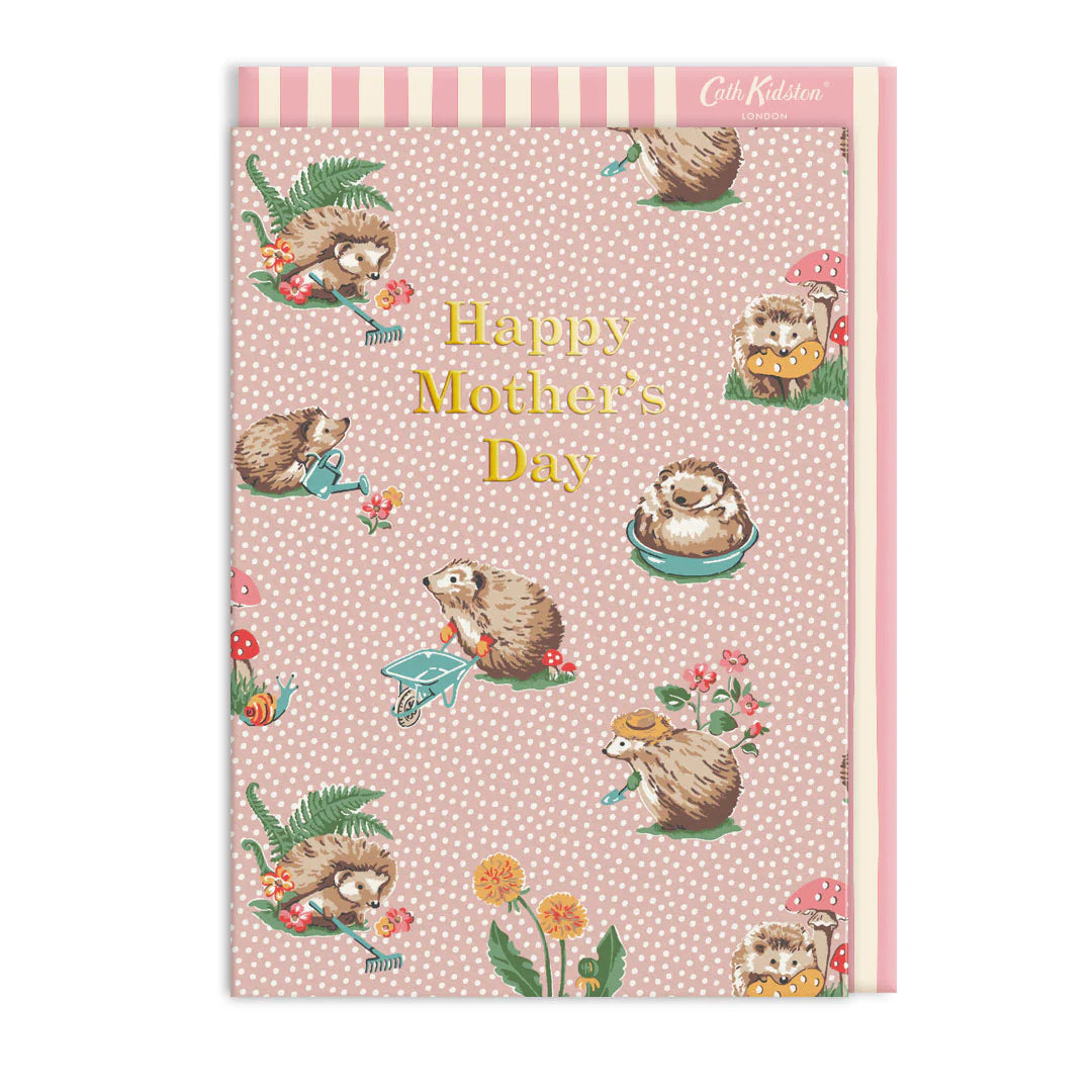 Cath Kidston – Hedgehogs Mother’s Day Card