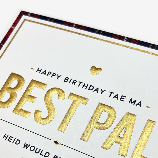 Best Pal Birthday Card