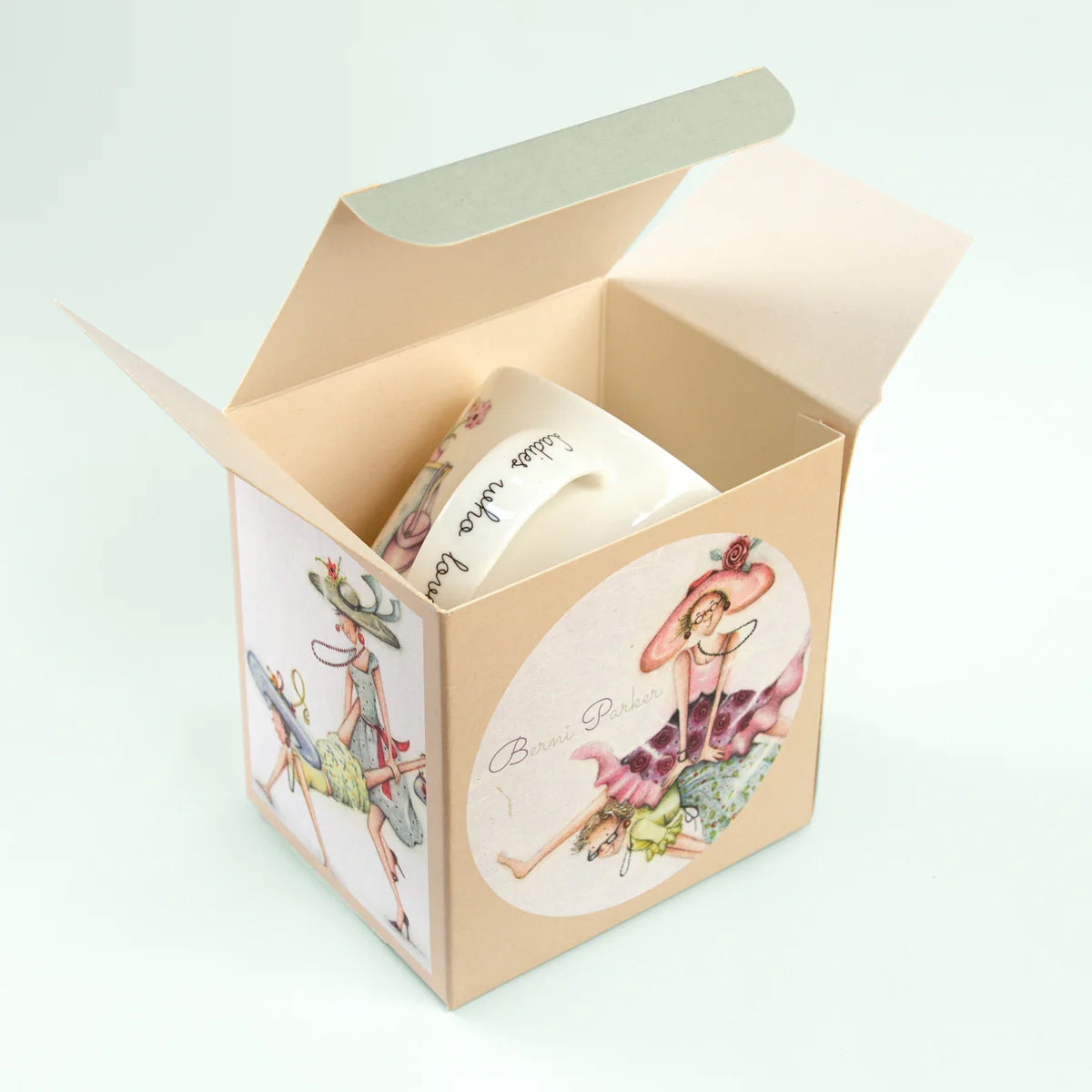 Gardening Girls Fine China Mug by Bernie Parker