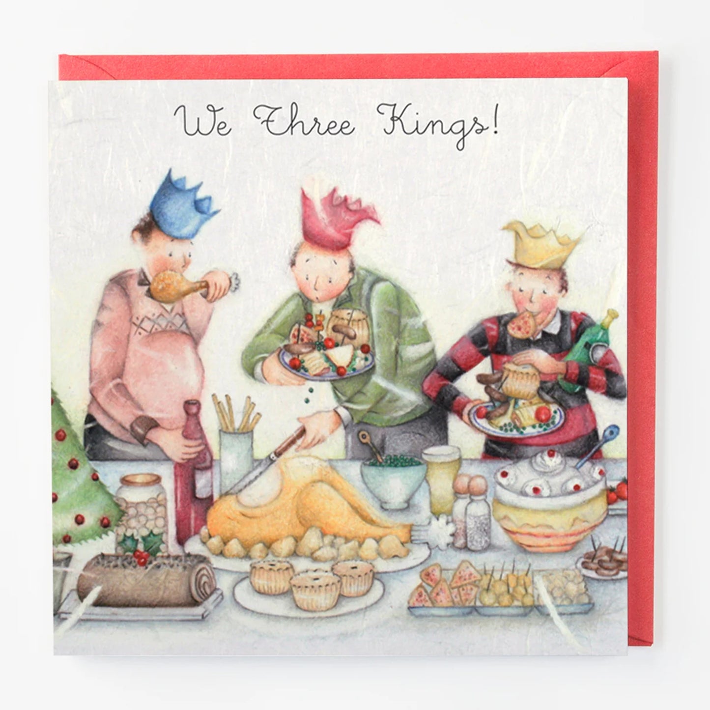 We Three Kings Christmas Card – Funny Festive Design