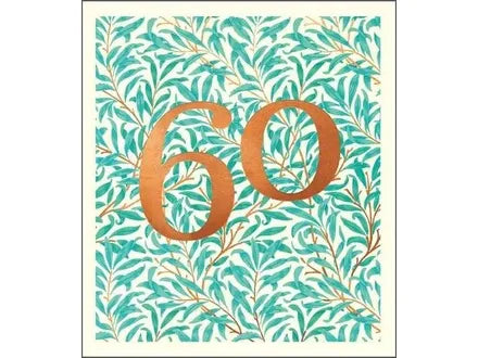 60 William Morris Pattern Birthday Card image 0