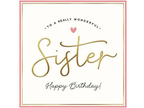 Happy Birthday Sister By Alice Scott image 0