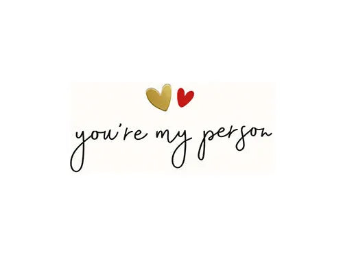 You're My Person Valentines Card image 0