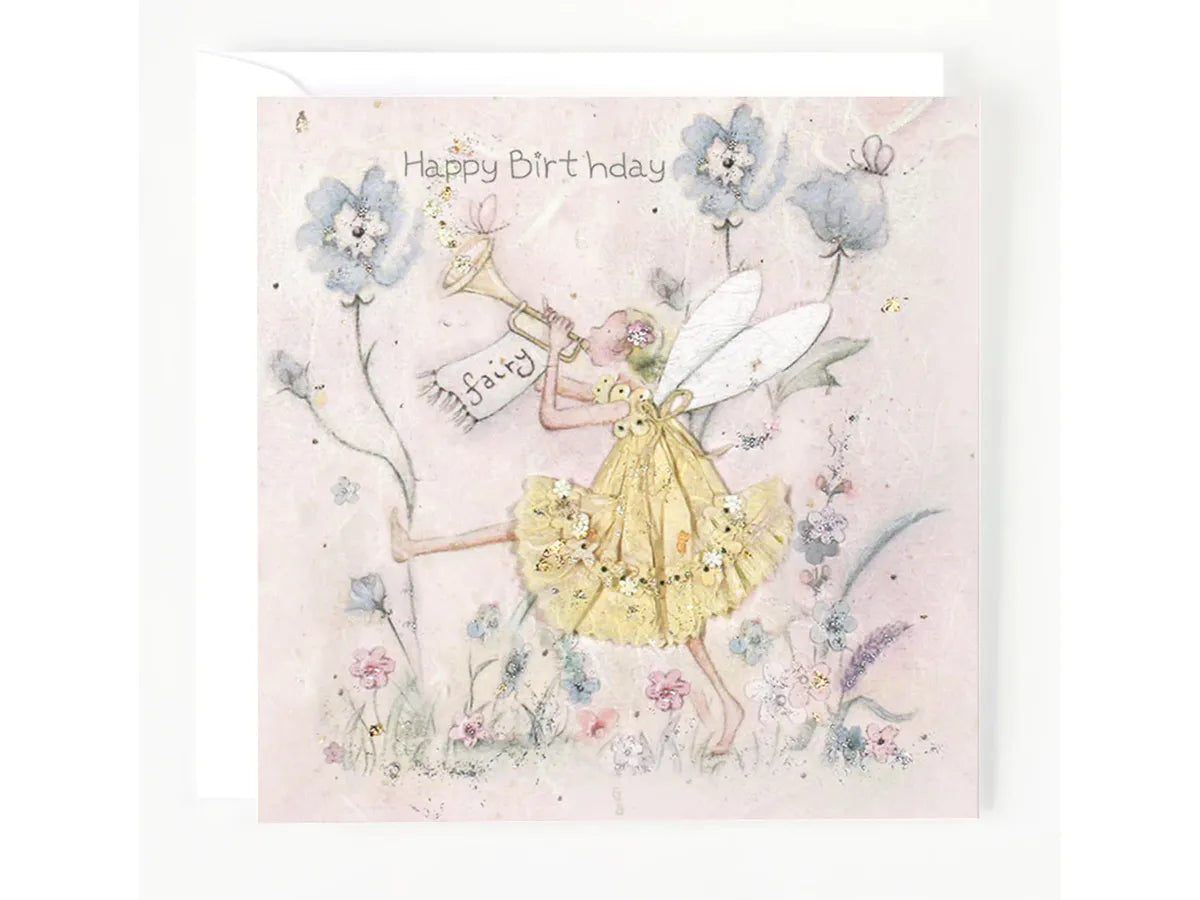 Happy Birthday Fairy Greeting Card image 0