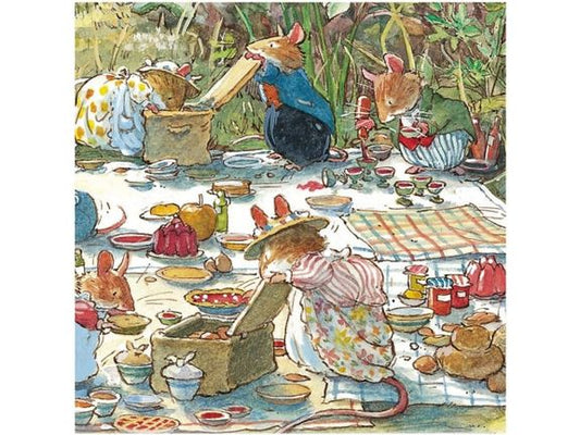 Brambly Hedge Picnic Greeting Card image 0