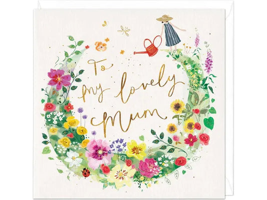 To My Lovely Mum Floral Mother's Day Card image 0