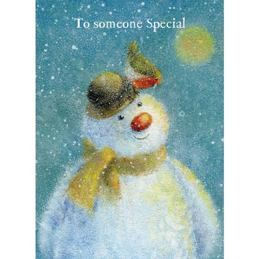 To Someone Special – Snowman Christmas Card