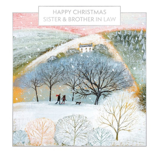Woodland Walk – Christmas Card for Sister & Brother-in-Law