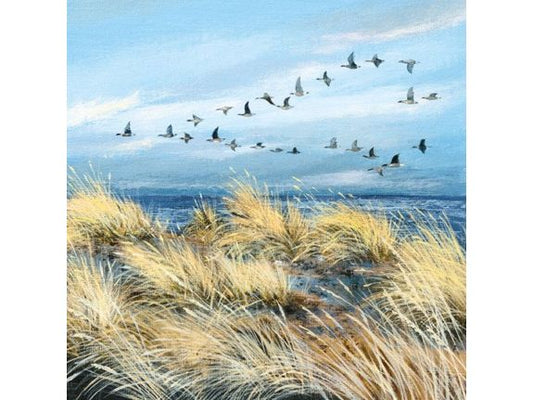 Wild Geese and Grasses