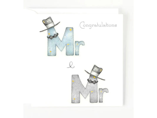 Congratulations Mr & Mr Wedding Card image 0