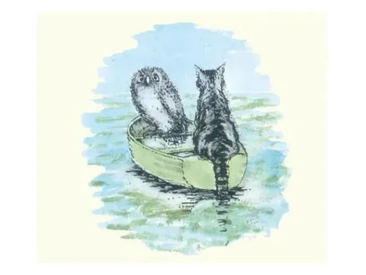 Owl and the Pussycat by Lynton Lamb image 0