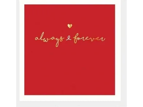 Always and Forever Valentines Card image 0