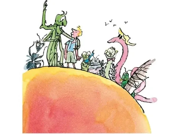 James & the Giant Peach Greeting Card image 0