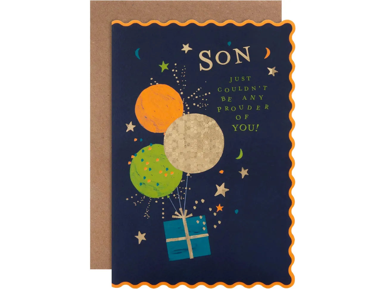 Birthday Card for Son - Oh Darling Balloons Design image 0