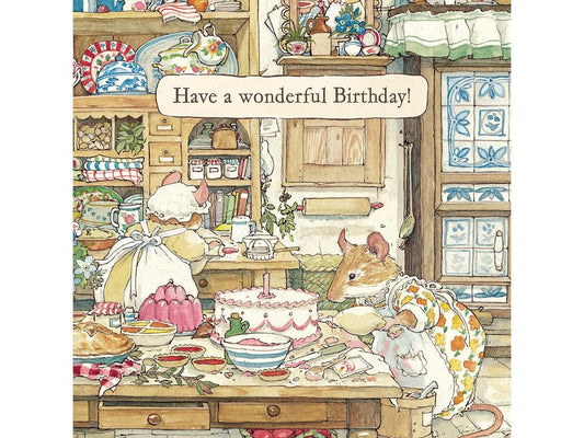 Have a wonderful Birthday Brambly Hedge Card image 0