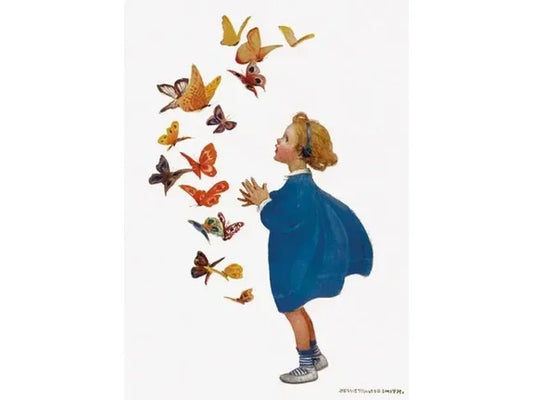 Butterflies by Jessie Willcox Smith image 0