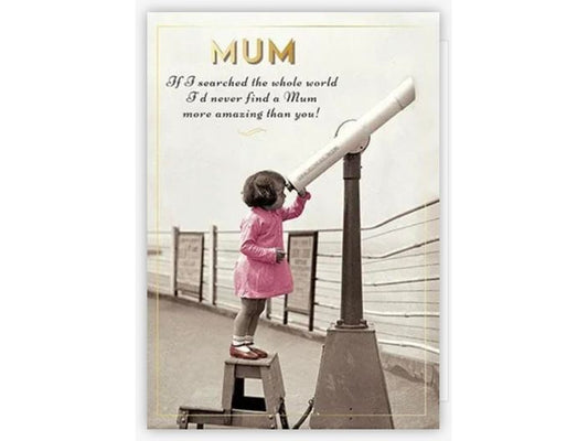 Mum Whole World Birthday Card image 0