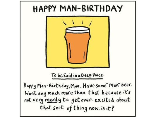 Happy Man-Birthday image 0