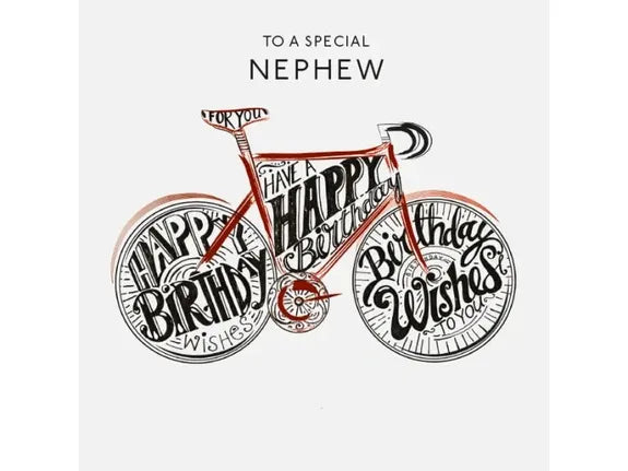 Birthday Bike - To a Special Nephew by Jo Spicer image 0