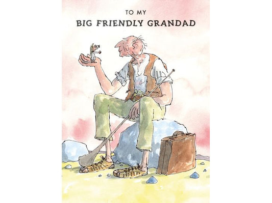 To My Big Friendly Grandad Roald Dahl Card image 0