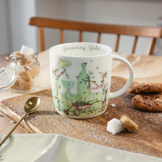 Gardening Girls Fine China Mug by Bernie Parker