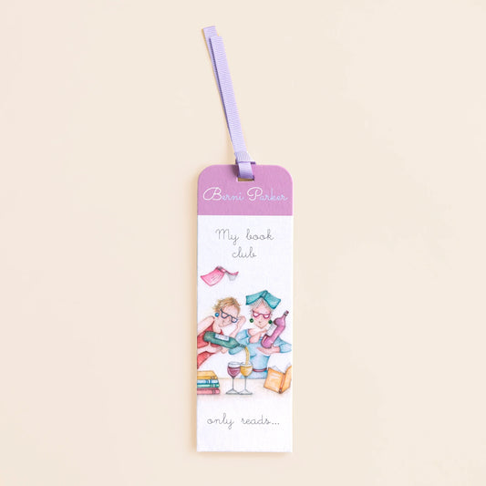 My Book Club Bookmark by Bernie Parker