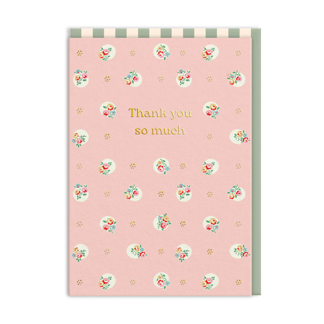 Cath Kidston Polka Dot Thank You Card