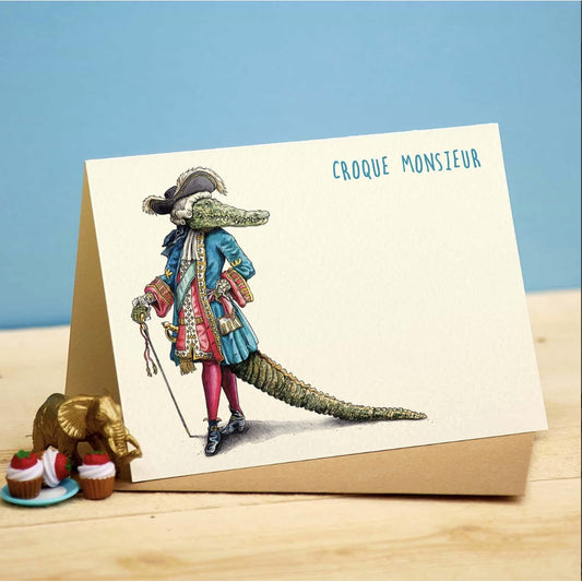 Funny Croque Monsieur Card