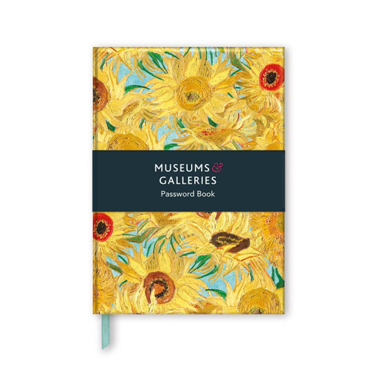 Vase with Twelve Sunflowers – Password Book