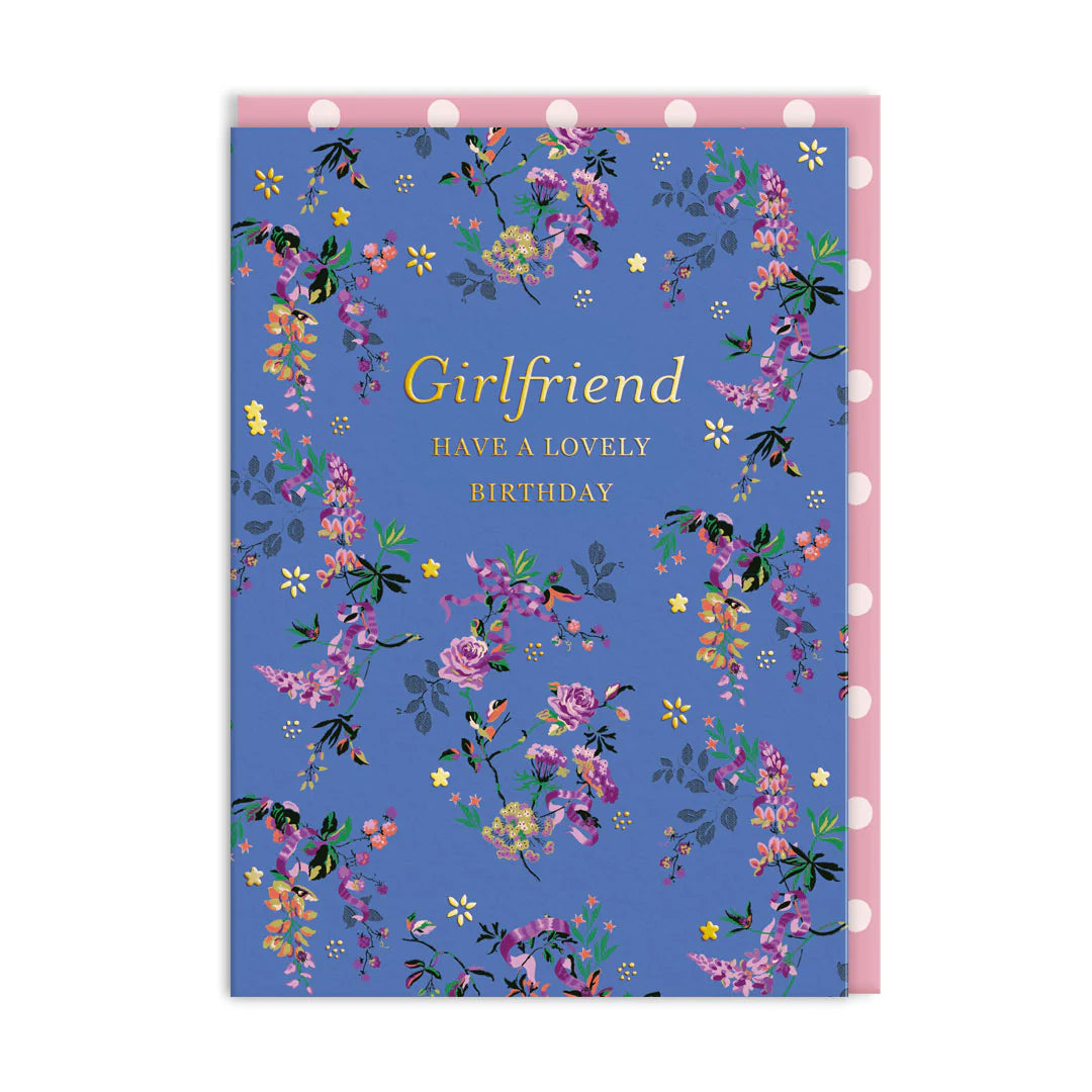 Girlfriend Have A Lovely Birthday Card