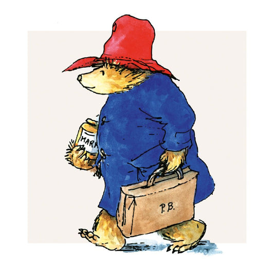 Paddington Bear with Marmalade Greeting Card