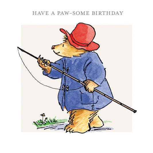 Paddington Paw-some Birthday Card – Peggy Fortnum