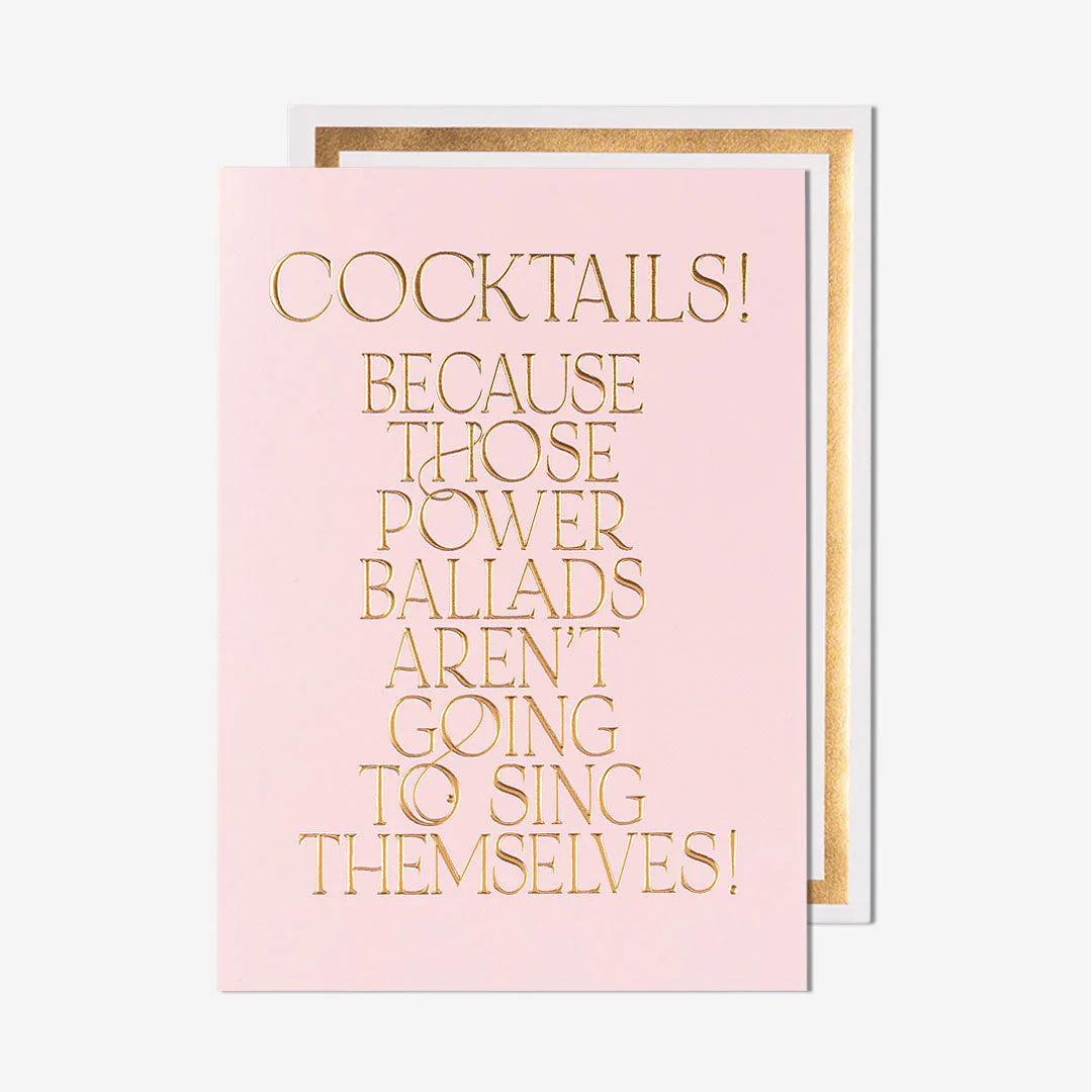Cocktails & Power Ballads