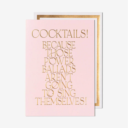 Cocktails & Power Ballads