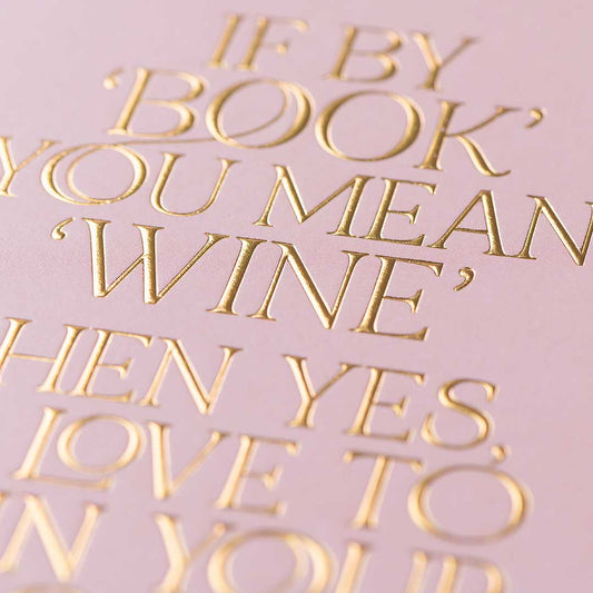 Join Your Book Club Greeting Card