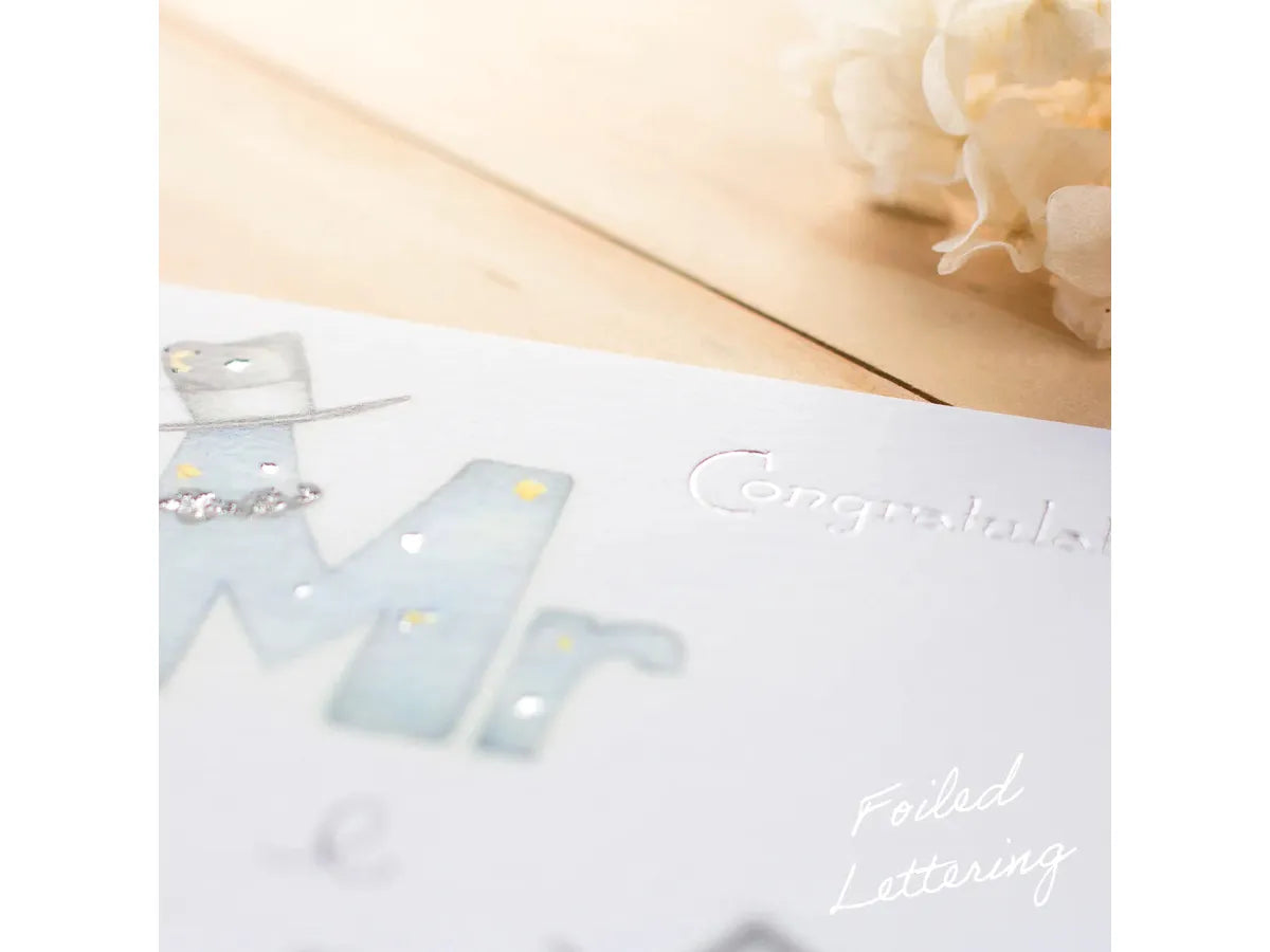 Congratulations Mr & Mr Wedding Card image 2