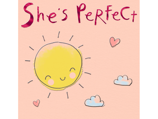 She's Perfect Baby Girl Card image 0