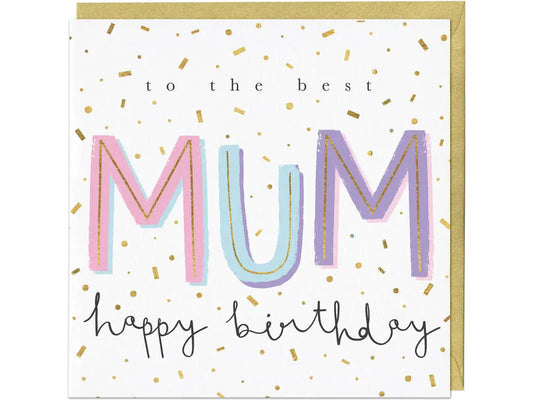 The Best Mum Birthday Card image 0