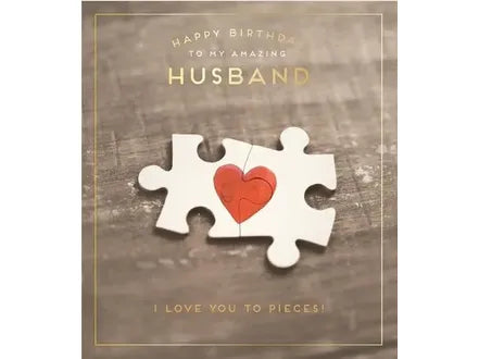 Happy Birthday to my Amazing Husband Card image 0