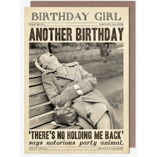 Birthday Girl 'There's no holding me back'