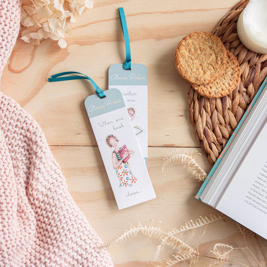 When One Book Closes… Bookmark by Bernie Parker