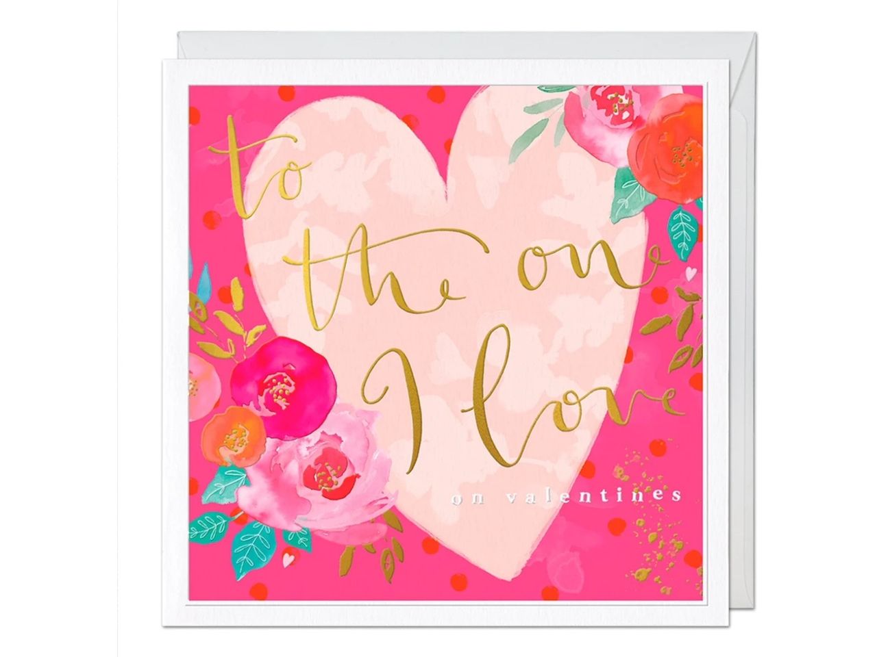 To The One I Love Luxury Card image 0