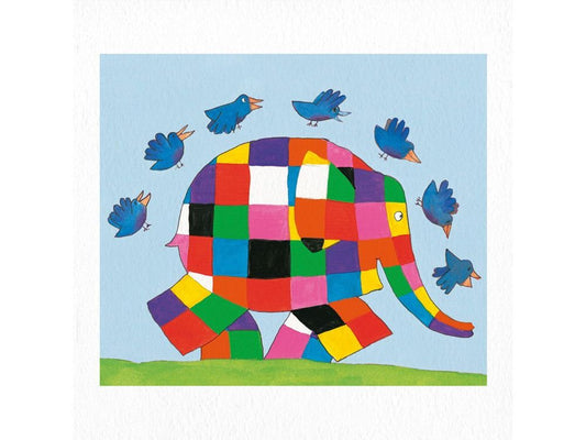 Elmer The Patchwork Elephant by David McKee Card image 0