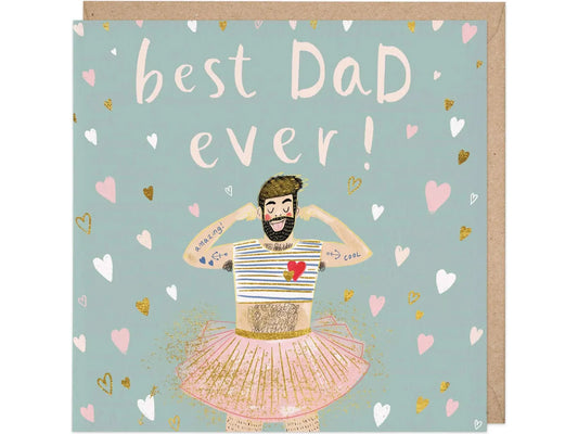 Best Dad Tutu Card image 0