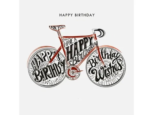 Birthday Bike - Happy Birthday Card by Jo Spicer image 0