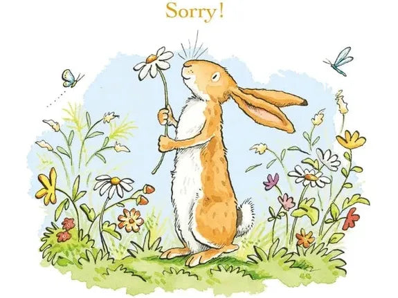 Anita Jeram Nutbrown Hare Sorry Card image 0