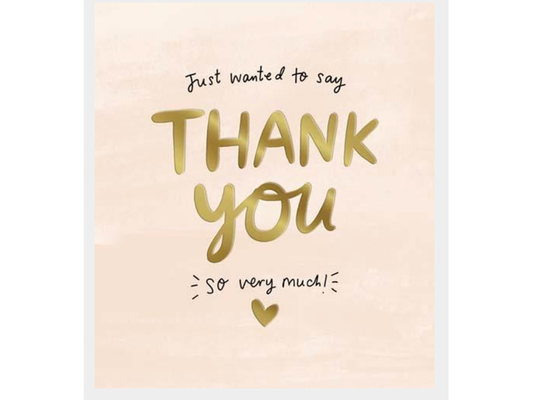 Just Wanted To Say Thank You image 0