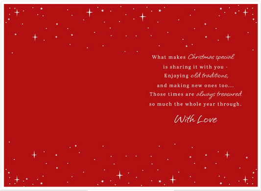 Grandson Christmas Card – Santa Design